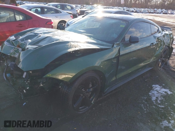 2022 Ford Mustang GT with VIN 1FA6P8CFXN5113099, listed as a IAAI auction lot 41243998 with 9,475 mi miles and . Bid and sale history available at DreamBid. Image 2.