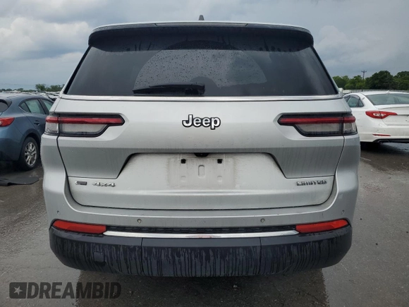2021 Jeep Grand Cherokee Limited with VIN 1C4RJKBG5M8108387, listed as a Copart auction lot 59283715 with 80,463 mi miles and Salvage title. Bid and sale history available at DreamBid. Image 6.