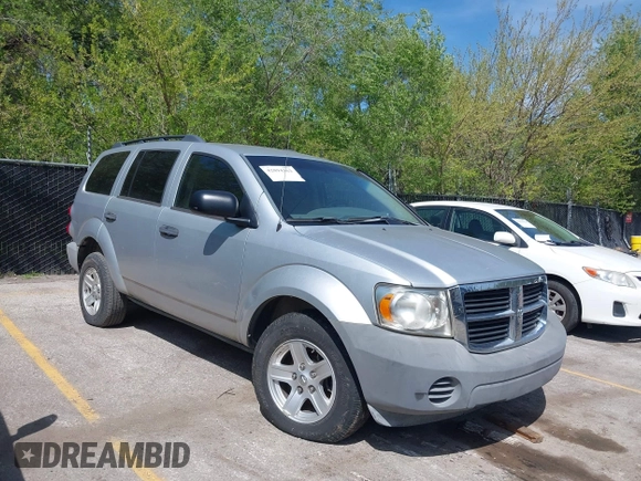 2007 Dodge Durango SXT with VIN 1D8HD38NX7F538612, listed as a IAAI auction lot 42094362 with 263,988 mi miles and . Bid and sale history available at DreamBid. Image 1.