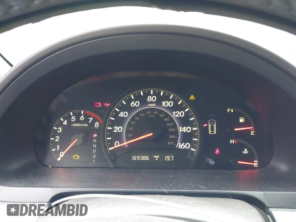 2010 Honda Odyssey EX-L with VIN 5FNRL3H75AB021480, listed as a IAAI auction lot 41793994 with 169,386 mi miles and . Bid and sale history available at DreamBid. Image 7.