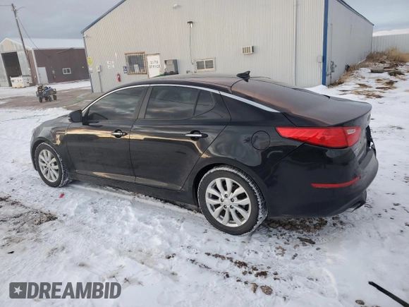 2015 Kia Optima EX with VIN 5XXGN4A77FG363163, listed as a Copart auction lot 88054885 with 100,645 mi miles and Salvage Title. Bid and sale history available at carsss.com. Image 2.