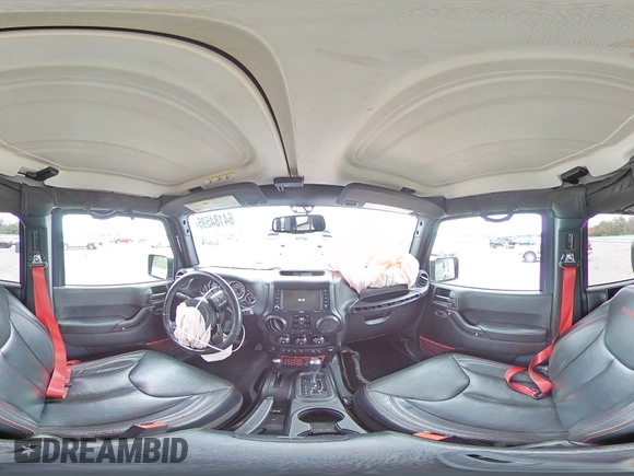 2017 Jeep Wrangler Unlimited Rubicon Recon with VIN 1C4HJWFG3HL729160, listed as a Copart auction lot 64184595 with 78,086 mi miles and Salvage title. Bid and sale history available at DreamBid. Image 15.
