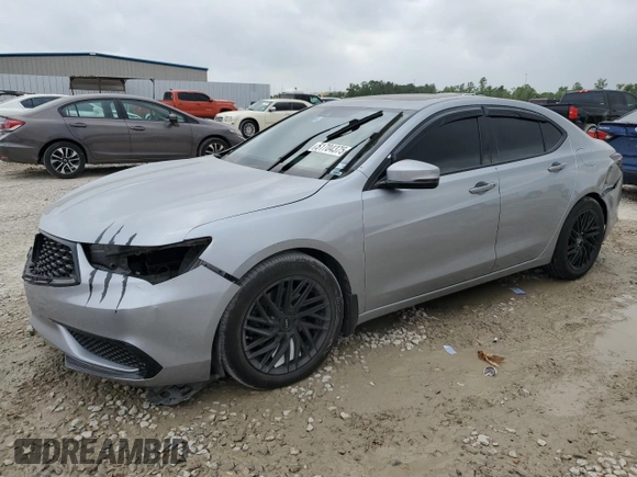 2018 Acura TLX Technology with VIN 19UUB1F56JA005169, listed as a Copart auction lot 51704375 with 129,442 mi miles and Salvage Title. Bid and sale history available at DreamBid. Image 1.