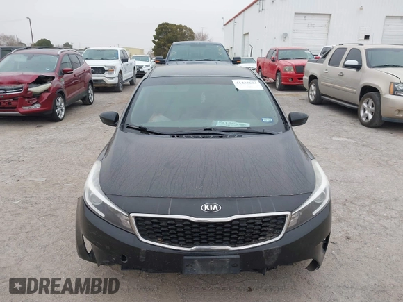 2017 Kia Forte LX with VIN 3KPFK4A78HE078892, listed as a IAAI auction lot 41435604 with 114,035 mi miles. Bid and sale history available at carsss.com. Image 12.