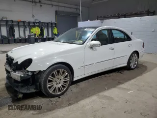 2007 Mercedes-Benz E-Class 3.5L with VIN WDBUF87X27X222427, listed as a Copart auction lot 85656954 with 170,647 mi miles and Salvage Title. Bid and sale history available at carsss.com. Image 1.
