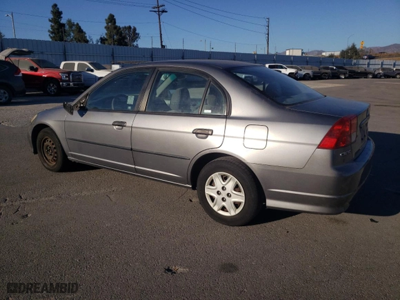 2005 Honda Civic Sdn VP SSRSv with VIN 2HGES16485H525232, listed as a Copart auction lot 77285314 with 255,252 mi miles and Clean Title. Bid and sale history available at carsss.com. Image 2.