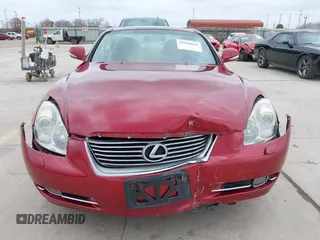 2009 Lexus SC 430 with VIN JTHFN45Y299020940, listed as a IAAI auction lot 41696619 with 90,044 mi miles and . Bid and sale history available at DreamBid. Image 12.