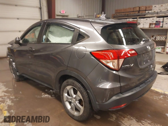2018 Honda HR-V LX with VIN 3CZRU6H35JM704037, listed as a IAAI auction lot 41574796 with 140,671 mi miles. Bid and sale history available at carsss.com. Image 3.