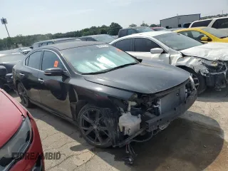2014 Nissan Maxima SV z VIN 1N4AA5AP4EC462633, wystawiony jako Copart lot #60124815 z przebiegiem Nie podano mil oraz Szkoda całkowita • Salvage title. Historia ofert i sprzedaży dostępna na DreamBid. Obrazek 4.