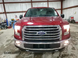 2016 Ford F-150 XLT with VIN 1FTEX1EP4GFD30230, listed as a Copart auction lot 52108375 with 124,026 mi miles and Salvage Title. Bid and sale history available at carsss.com. Image 5.