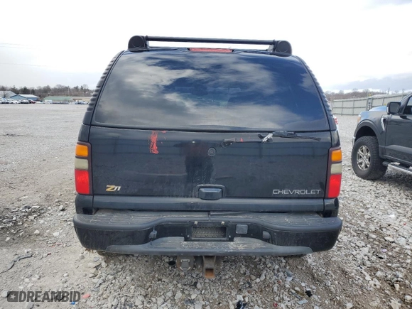 2004 Chevrolet Tahoe LT with VIN 1GNEK13Z64R140112, listed as a Copart auction lot 47738545 with 0 mi miles and Salvage Title. Bid and sale history available at carsss.com. Image 6.