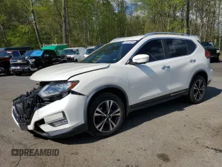 2017 Nissan Rogue SL z VIN JN8AT2MV5HW272053, wystawiony jako Copart lot #55514655 z przebiegiem 94 354 mil mil oraz Szkoda całkowita • Salvage title. Historia ofert i sprzedaży dostępna na DreamBid. Obrazek 1.
