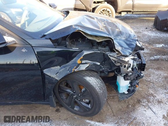 2023 Hyundai Elantra SEL with VIN KMHLM4AG9PU519986, listed as a IAAI auction lot 41174534 with 20,499 mi miles and . Bid and sale history available at DreamBid. Image 17.