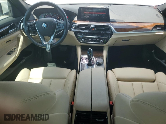 2019 BMW 5 Series 530i z VIN WBAJA5C59KWW41067, wystawiony jako Copart lot #54488765 z przebiegiem 59 578 mil mil oraz Szkoda całkowita • Salvage title. Historia ofert i sprzedaży dostępna na DreamBid. Obrazek 8.