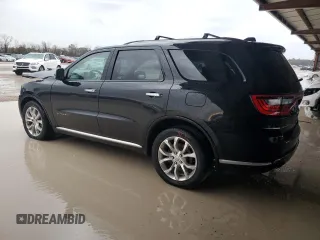 2017 Dodge Durango Citadel Anodized Platinum with VIN 1C4RDHEG8HC748327, listed as a Copart auction lot 39654524 with 137,966 mi miles and . Bid and sale history available at DreamBid. Image 2.