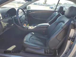 2005 Mercedes-Benz CLK 500 with VIN WDBTK75J85F153391, listed as a Copart auction lot 56691935 with 79,993 mi miles and Salvage title. Bid and sale history available at DreamBid. Image 7.