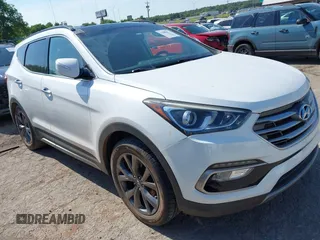 2017 Hyundai Santa Fe Ultimate with VIN 5XYZW4LA9HG492745, listed as a IAAI auction lot 42504471 with 96,351 mi miles and . Bid and sale history available at DreamBid. Image 1.