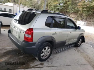 2006 Hyundai Tucson GLS with VIN KM8JN12D56U460604, listed as a Copart auction lot 78459004 with 140,947 mi miles and Salvage Title. Bid and sale history available at carsss.com. Image 3.