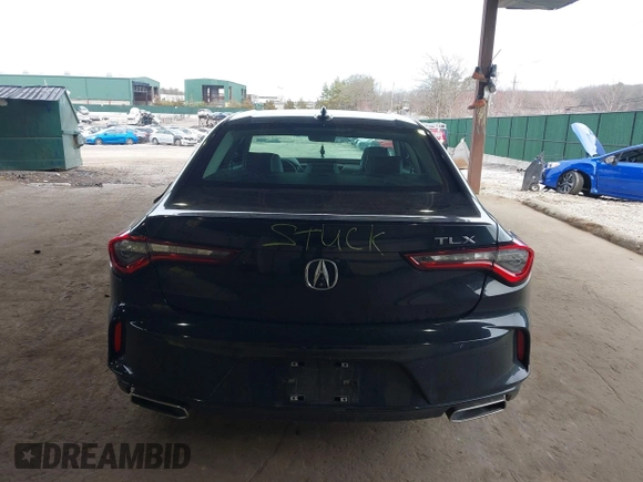 2021 Acura TLX Advance with VIN 19UUB5F61MA005696, listed as a IAAI auction lot 41788051 with Not Provided miles and . Bid and sale history available at DreamBid. Image 16.