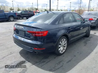 2017 Audi A4 Premium with VIN WAUGNAF4XHN005847, listed as a IAAI auction lot 41791442 with 104,355 mi miles. Bid and sale history available at carsss.com. Image 4.