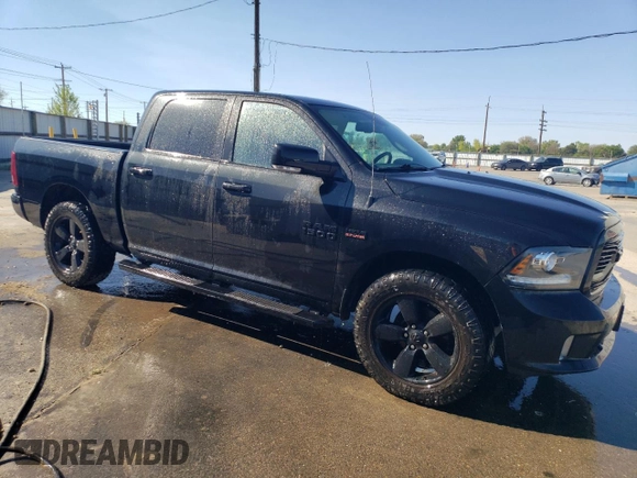 2018 Ram 1500 Night z VIN 1C6RR7MT0JS153033, wystawiony jako Copart lot #49237855 z przebiegiem 105 338 mil mil oraz Szkoda całkowita • Salvage title. Historia ofert i sprzedaży dostępna na DreamBid. Obrazek 4.