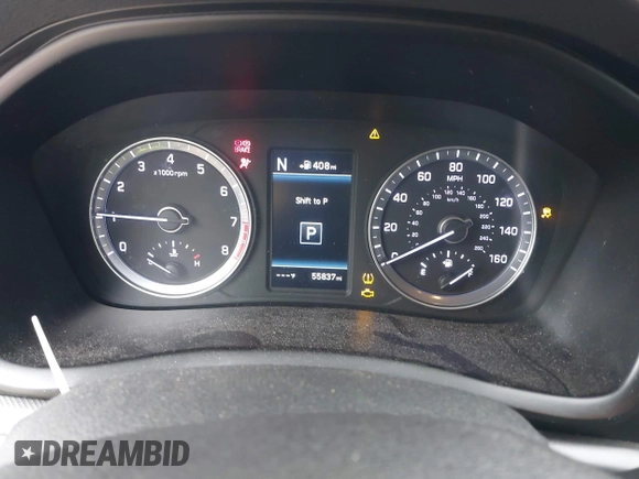 2018 Hyundai Sonata SEL with VIN 5NPE34AF6JH680868, listed as a IAAI auction lot 41789915 with 55,837 mi miles and . Bid and sale history available at DreamBid. Image 7.