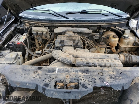 2007 Ford F-150 XL with VIN 1FTPX12VX7NA07463, listed as a Copart auction lot 58837445 with 118,981 mi miles and Salvage title. Bid and sale history available at DreamBid. Image 11.