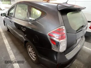 2017 Toyota Prius v Two with VIN JTDZN3EU8HJ064671, listed as a IAAI auction lot 42154926 with 125,772 mi miles. Bid and sale history available at carsss.com. Image 1.