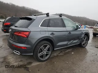 2019 Audi SQ5 Premium Plus with VIN WA1B4AFY8K2114832, listed as a Copart auction lot 48434384 with 36,112 mi miles and . Bid and sale history available at DreamBid. Image 3.