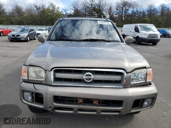 2004 Nissan Pathfinder SE with VIN JN8DR09Y34W913634, listed as a Copart auction lot 74056744 with 119,073 mi miles and Non repairable. Bid and sale history available at DreamBid. Image 5.