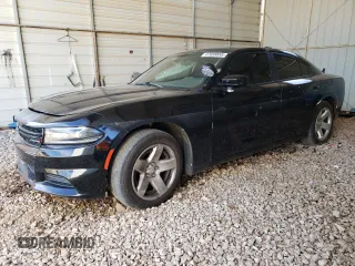 2019 Dodge Charger Police with VIN 2C3CDXAT2KH592510, listed as a Copart auction lot 47038855 with 79,147 mi miles and Salvage title. Bid and sale history available at DreamBid. Image 1.