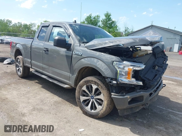 2020 Ford F-150 XL with VIN 1FTEX1EP6LFC39891, listed as a IAAI auction lot 42259739 with 75,877 mi miles and . Bid and sale history available at DreamBid. Image 1.