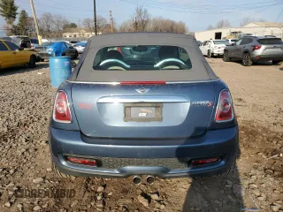 2011 MINI Convertible S with VIN WMWZP3C57BTX83599, listed as a Copart auction lot 47701505 with Not Provided miles and Clean Title. Bid and sale history available at DreamBid. Image 6.