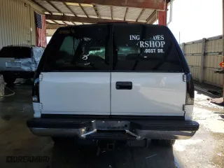 1996 Chevrolet Tahoe with VIN 3GNEK18R1TG137075, listed as a Copart auction lot 73995594 with 268,898 mi miles and Non Repairable. Bid and sale history available at carsss.com. Image 6.