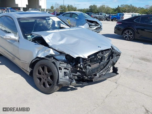 2003 Mercedes-Benz CLK-Class 3.2L with VIN WDBTJ65JX3F056848, listed as a IAAI auction lot 41430153 with 1 mi miles. Bid and sale history available at carsss.com. Image 6.