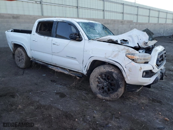 2021 Toyota Tacoma 2WD SR5 with VIN 3TMAZ5CN3MM140626, listed as a Copart auction lot 77401424 with 0 mi miles and Non Repairable. Bid and sale history available at carsss.com. Image 4.