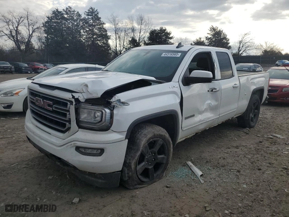 2016 GMC Sierra 1500 with VIN 1GTV2LEC0GZ281176, listed as a Copart auction lot 44316565 with 105,279 mi miles and Salvage Title. Bid and sale history available at carsss.com. Image 1.
