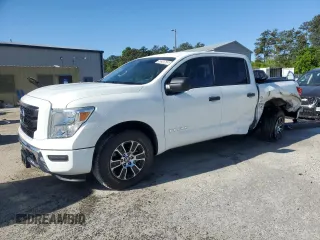 2022 Nissan Titan SV with VIN 1N6AA1EEXNN106815, listed as a Copart auction lot 53340635 with 90,081 mi miles and Clean title. Bid and sale history available at DreamBid. Image 1.