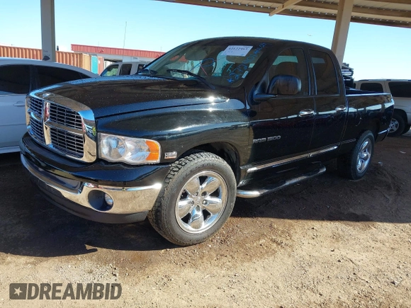 2005 Dodge 1500 SLT with VIN 1D7HA18D75S272401, listed as a IAAI auction lot 42122463 with 207,624 mi miles. Bid and sale history available at carsss.com. Image 2.