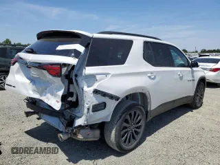 2023 Chevrolet Traverse RS z VIN 1GNEVJKWXPJ182011, wystawiony jako Copart lot #58865275 z przebiegiem 27 110 mil mil oraz Szkoda całkowita • Salvage title. Historia ofert i sprzedaży dostępna na DreamBid. Obrazek 3.