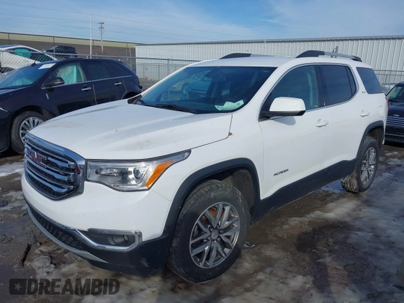2019 GMC Acadia SLE with VIN 1GKKNSLS5KZ266328, listed as a IAAI auction lot 41641624 with 42,431 mi miles and . Bid and sale history available at DreamBid. Image 2.