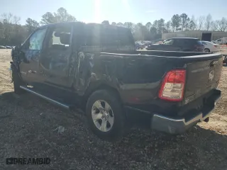 2020 Ram 1500 Big Horn with VIN 1C6RRFFG3LN233051, listed as a Copart auction lot 89117455 with 43,191 mi miles and Salvage Title. Bid and sale history available at carsss.com. Image 2.