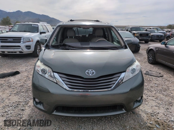 2013 Toyota Sienna XLE with VIN 5TDDK3DC1DS063127, listed as a Copart auction lot 58387015 with 196,574 mi miles and Salvage title. Bid and sale history available at DreamBid. Image 5.