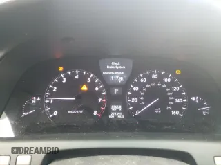 2009 Lexus LS 460 with VIN JTHCL46F195002703, listed as a Copart auction lot 54679515 with 222,391 mi miles and Salvage title. Bid and sale history available at DreamBid. Image 9.