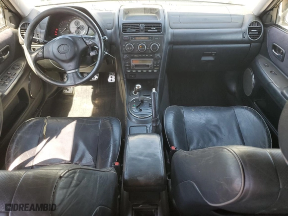 2002 Lexus IS 300 with VIN JTHBD192620063838, listed as a Copart auction lot 73057254 with 158,376 mi miles and Salvage Title. Bid and sale history available at carsss.com. Image 8.
