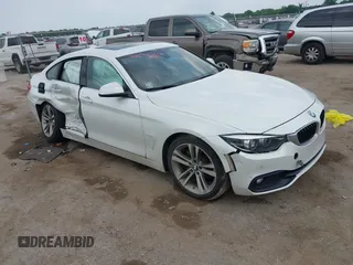 2019 BMW 4 Series 430i with VIN WBA4J1C53KBM14633, listed as a IAAI auction lot 42274320 with 70,460 mi miles and . Bid and sale history available at DreamBid. Image 1.