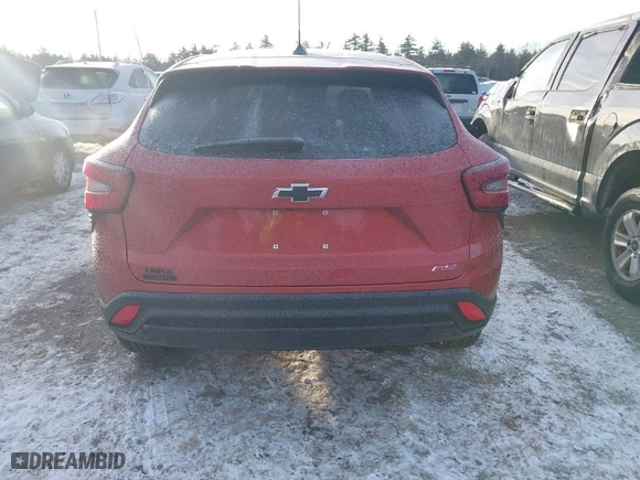 2024 Chevrolet Trax 1RS with VIN KL77LGE22RC028612, listed as a IAAI auction lot 41292290 with NaN miles. Bid and sale history available at carsss.com. Image 16.