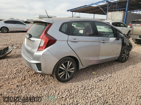 2017 Honda Fit EX-L with VIN JHMGK5H91HS008910, listed as a Copart auction lot 87458324 with 74,745 mi miles and Salvage title. Bid and sale history available at DreamBid. Image 3.