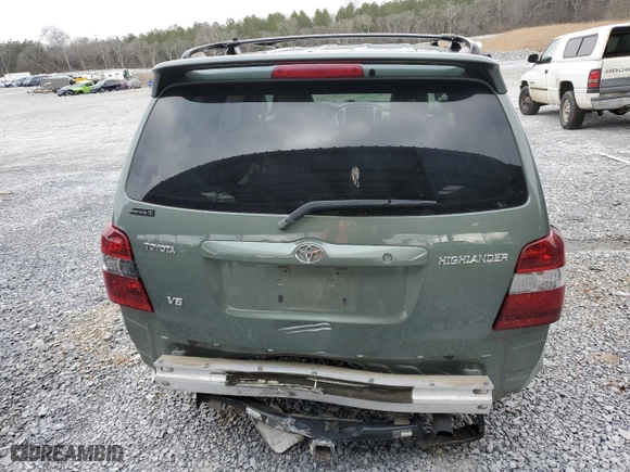 2007 Toyota Highlander w/3rd Row with VIN JTEDP21A270134823, listed as a Copart auction lot 46045425 with 118,019 mi miles and Salvage Title. Bid and sale history available at carsss.com. Image 6.