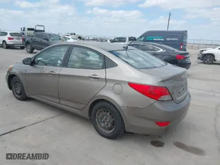 2014 Hyundai Accent GLS with VIN KMHCT4AE4EU615913, listed as a IAAI auction lot 41780724 with 1 mi miles. Bid and sale history available at carsss.com. Image 3.
